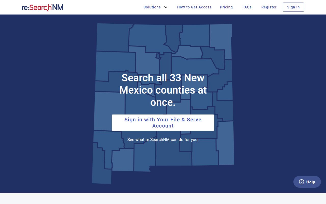 Torrance County court records through reSearchNM document access