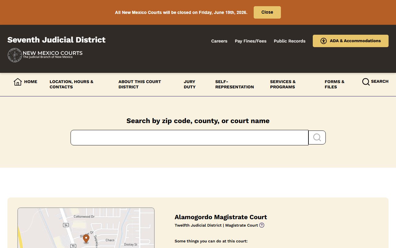 Torrance County court records New Mexico court finder